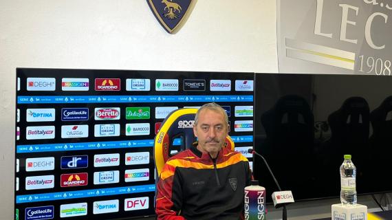 Lecce, Giampaolo: "La prima risposta dovrà essere caratteriale. Cercando il gol"