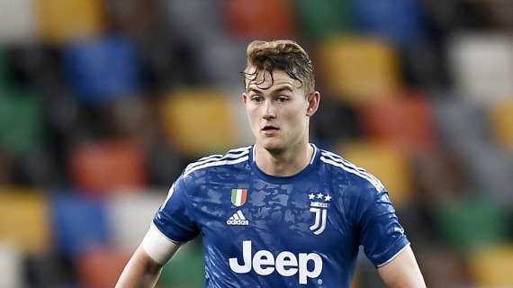 Pirlo senza De Ligt per le prime alla Juventus: l'olandese si opera, tre mesi ai box