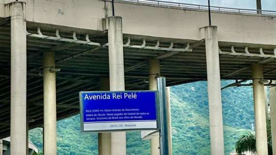 Pelé: l'avenida che 'circonda' il Maracanà è stata intitolata a O Rei