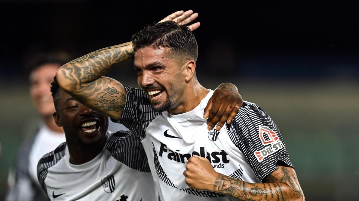 Virtus Entella, vittoria di misura sul Novara: una doppietta di Forte ribalta tutto