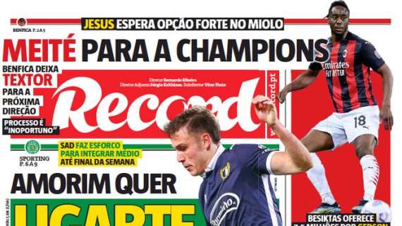 Le aperture portoghesi - Benfica, Meité per la Champions. E Samaris vuole ricevere tutto