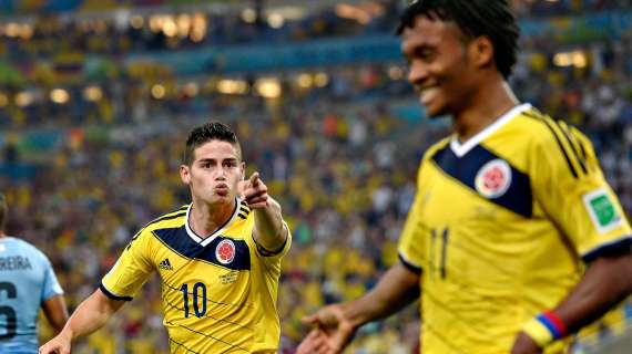 Colombia-Paraguay, formazioni ufficiali: Ospina, Cuadrado e Muriel dal primo minuto