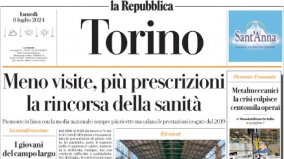 La Repubblica (Torino) intitola: "Vanoli trova i granata, ma la squadra è da fare"