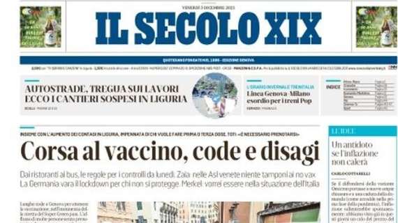 Il Secolo XIX: "Rovella, Audero e gli altri: si fa presto a dire plusvalenza"