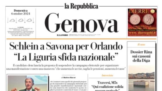 La Repubblica-Genova: "Retegui imperversa, il Genoa finisce al tappeto"