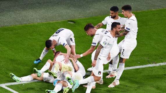 Italia, Barella e Insigne per il record assoluto di gol in un Europeo. Meglio solo nel 2006