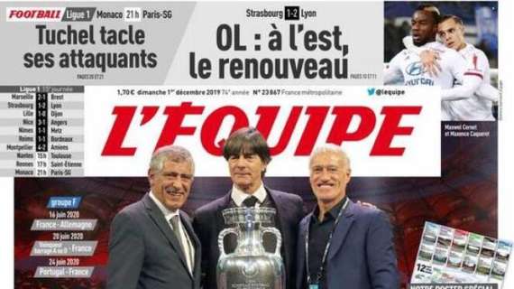 Francia, L'Equipe non fa drammi per il sorteggio: "Gruppo dell'amore"