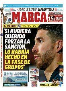 Marca apre con Ramos: "Avrei forzato la sanzione nei gironi"