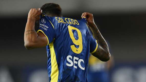 Hellas, Salcedo: "Contento del gol e del punto ma avremmo meritato di vincere"
