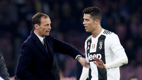 Juventus, primo colloquio tra Ronaldo e Allegri all'insegna di professionalità e serenità