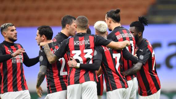Serie A, la classifica aggiornata: il Milan non si ferma e torna primo, Napoli a -1 dall'Inter