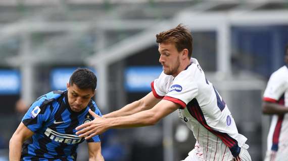 Cagliari ko con l'Inter, Rugani sprona i suoi: "Crediamoci, non è ancora finita"