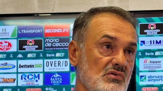 Vivarini non è contento dopo l'1-0 contro il Rimini: "Mi aspettavo di più, concesso troppo"