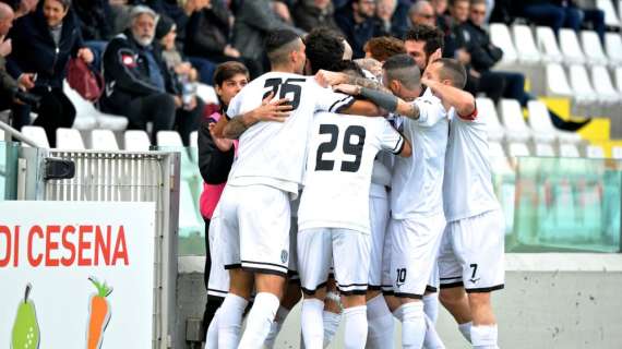 Serie C - Gruppo B, successo esterno del Cesena a Verona