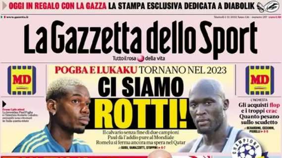 La Gazzetta dello Sport in prima pagina: "Pioli mister Milan"