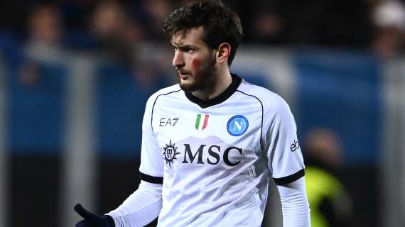 Napoli in ansia, Kvaratskhelia fermato dall'influenza. Il CorSport: "È in dubbio per il Braga"
