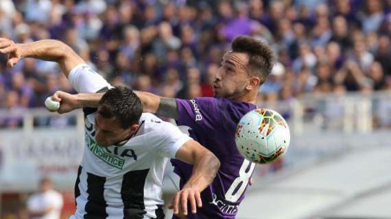 Udinese 999 volte a punti in A. E con la Fiorentina…