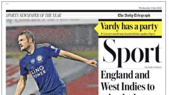 Le aperture in Inghilterra - Vardy salva il Leicester e tiene viva la speranza Champions
