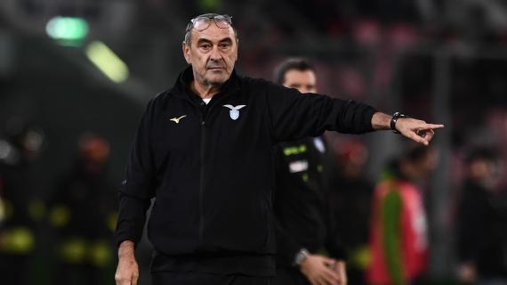 Lazio, Sarri: "Vedremo se siamo guariti nella prossima partita di campionato"