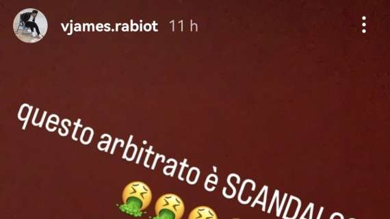 Foto Il Fratello Di Rabiot Attacca Larbitro Capito Che La Juve è