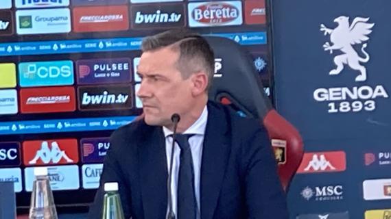 Genoa, Ottolini: "De Winter ha tante richieste. Gudmundsson? Siamo tranquilli"