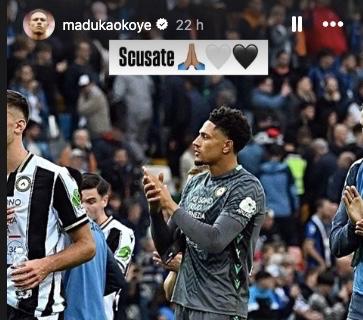 Udinese ko, Okoye incerto sul gol di Frattesi. Il portiere ai tifosi: "Scusate"