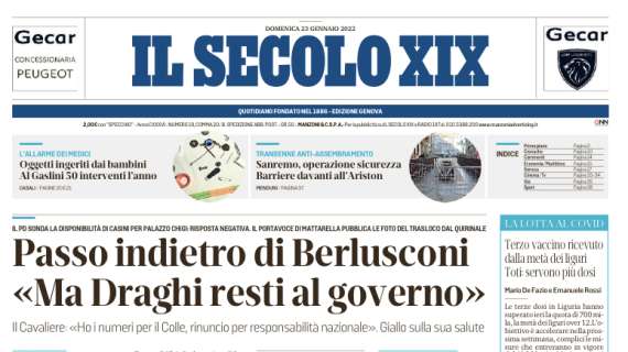 Il Secolo XIX: "Il Genoa sembra un altro. Ma anche questo non vince"