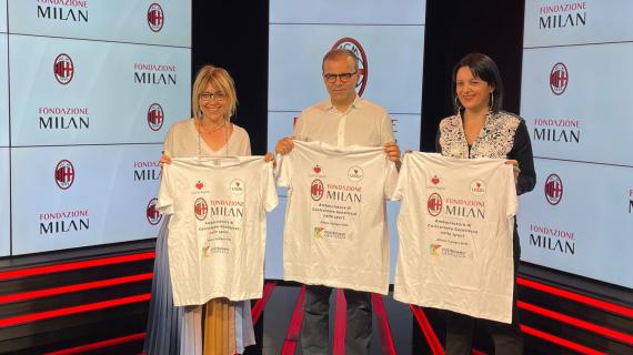Il premio “Costruiamo Gentilezza nello sport” assegnato a 'Fondazione Milan'