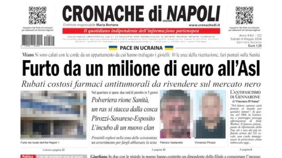 Cronache di Napoli: "Un anno fa la notte di Udine: Napoli, ora c'è da ricostruire"