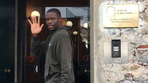 Bologna al lavoro in vista del Verona. In campo con i compagni anche il neo arrivato Soumaoro