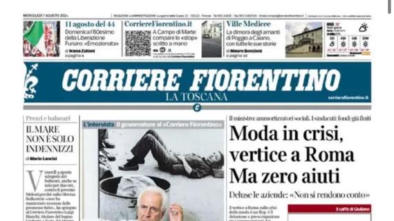 Il Corriere Fiorentino: "Gudmundsson ad un passo dall'arrivo, Nico ad un passo dall'addio"