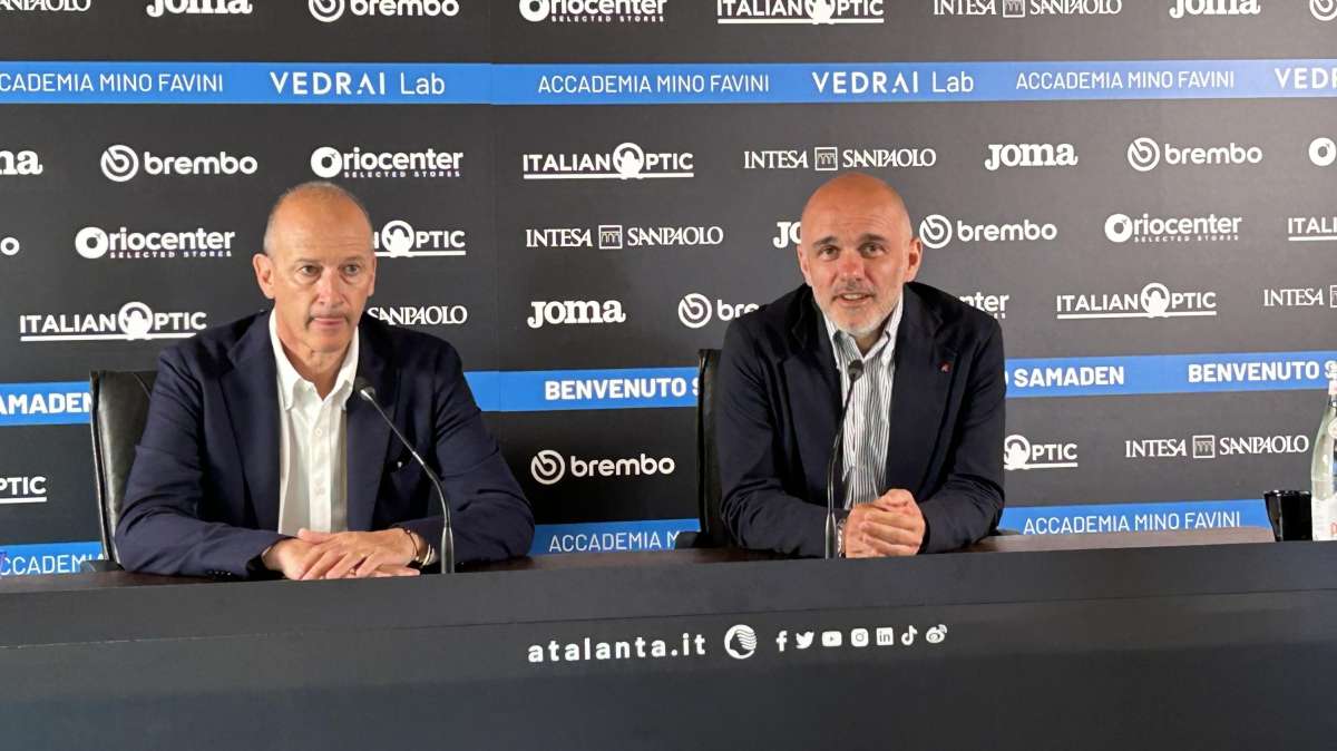 LIVE TMW - Atalanta, Percassi: "Samaden è un grande acquisto. L'under 23 è uno sforzo importante"