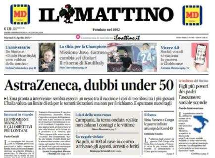 Il Mattino: "Missione Juve, Gattuso cambia 6 titolari"