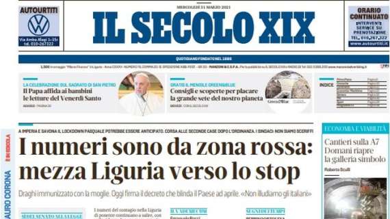 Il Secolo XIX: "Assalto alla Lituania, Mancini vede Lippi: 'Un onore'"