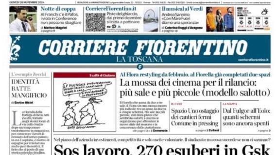 Il Corriere Fiorentino sulla Conference: "Al Franchi arriva il Pafos, match da non sbagliare"