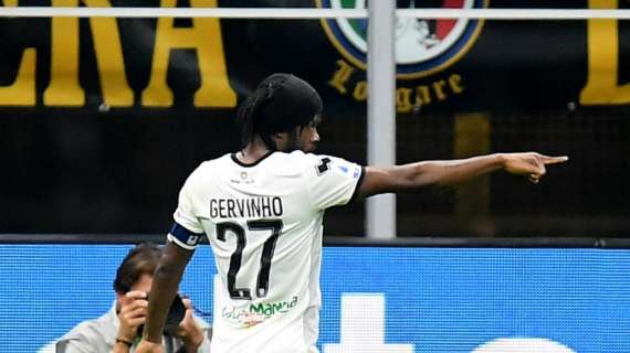 Sassuolo-Parma 0-1 dopo i primi 45': Gervinho si fa subito perdonare