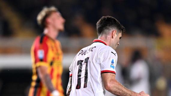 Il Lecce dura un'ora, il Milan lo ribalta in 13': super Pulisic salva la panchina di Conceiçao