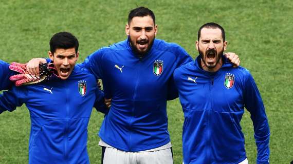 Bunker azzurro. Gazzetta dello Sport: "L'Italia insegue la storia, 89' dal record di imbattibilità"