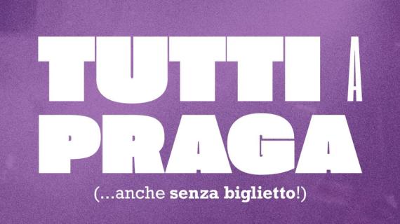 Fiorentina, comunicato dei tifosi: "Tutti a Praga (... anche senza biglietto!). Invadiamola"