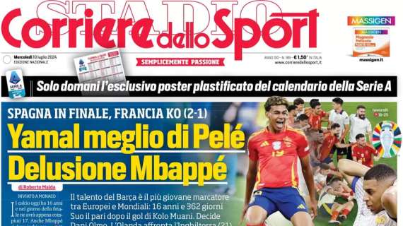 Khephren alla Juve, l'apertura del Corriere dello Sport: "L'era di Thuram secondo"