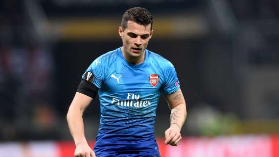 Promessa dell'Arsenal a Xhaka: via con 15 milioni. La Roma li offre, ma comprensivi di bonus