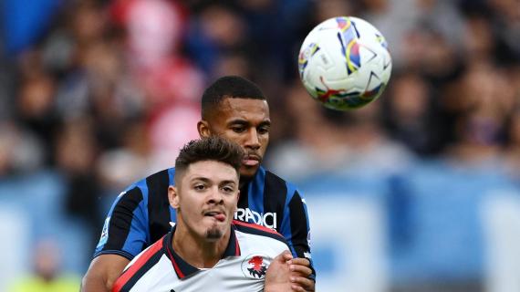 Atalanta avanti al 45': con il Genoa decide fin qui il gol dell'ex Retegui