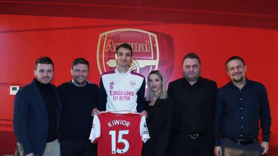 TMW - Arsenal-Kiwior, ecco la firma: contratto fino al 2028 da 2,5 netti all'anno
