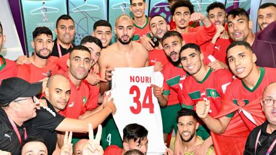 Il Marocco non dimentica Nouri e lo omaggia dopo il successo contro la Spagna