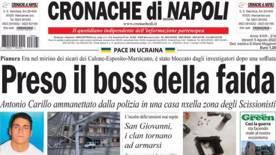 Cronache di Napoli sul mercato degli azzurri: "Rivoluzione in porta e sprint per Raspadori"