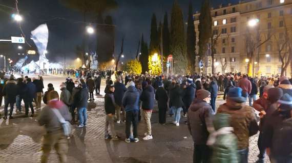 TMW - Circa 5mila tifosi in Piazza della Libertà per festeggiare il 122° compleanno della Lazio