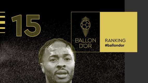 La top 30 del Pallone d'Oro - Apre la Top 15 l'inglese Raheem Sterling