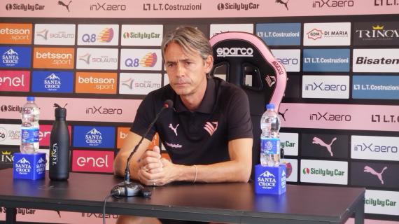 Palermo, Inzaghi: "Non sono sorpreso dal Cesena. Ranocchia? Abbiamo rosa all'altezza"