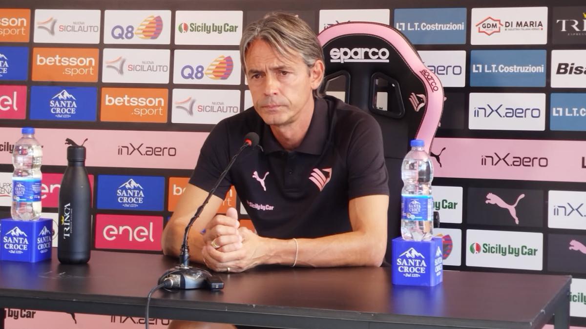 Inzaghi: "Sbagliato pensare a un Catanzaro con problemi. Servirà il mio miglior Palermo"