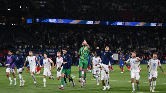 Buona la prima dell'Italia in Nations League: le immagini del 3-1 rifilato alla Francia